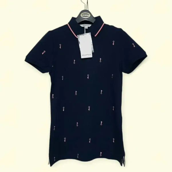 [BUNJANG] Beanpole Women's Navy Short-Sleeve Polo T-Shirt Size 55 / 55 새상품 빈폴 여성 90 반팔 카라 티셔츠 새제품 여자 반팔티 여름