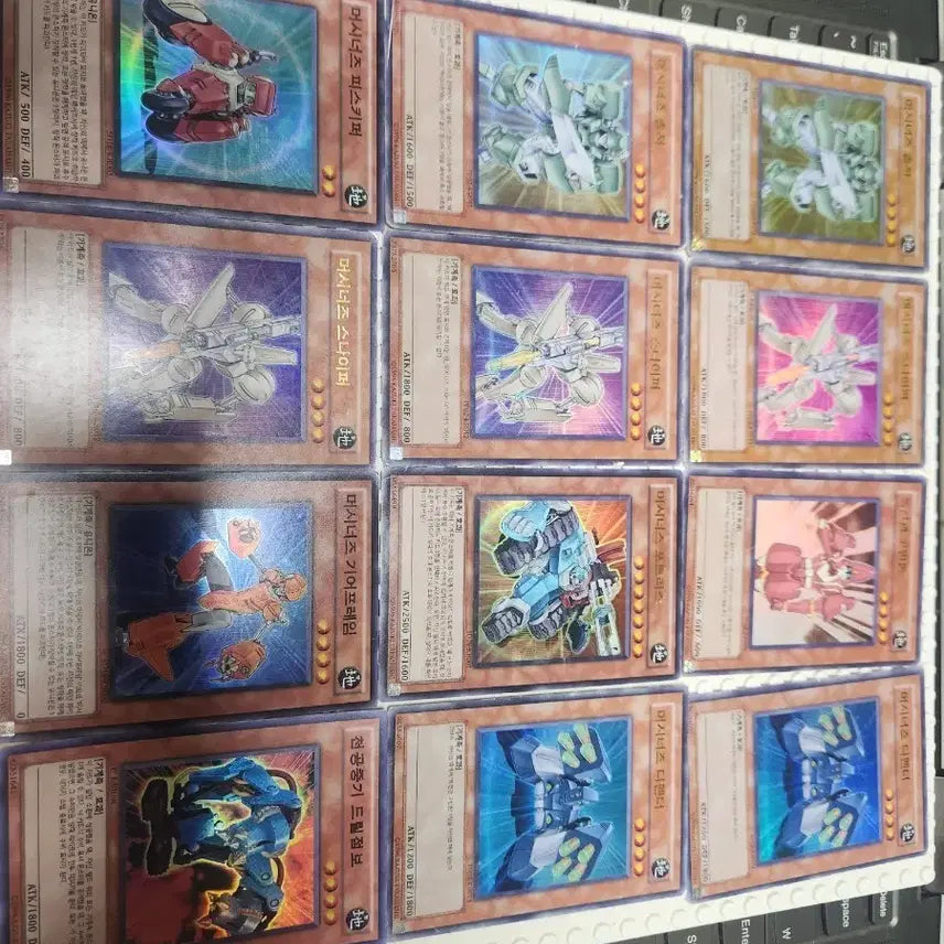 [BUNJANG] Yu-Gi-Oh! Machina Bundle Set (Damaged Condition) / 유희왕 머시너즈 세트 일괄 팝니다 (상태 하자품)