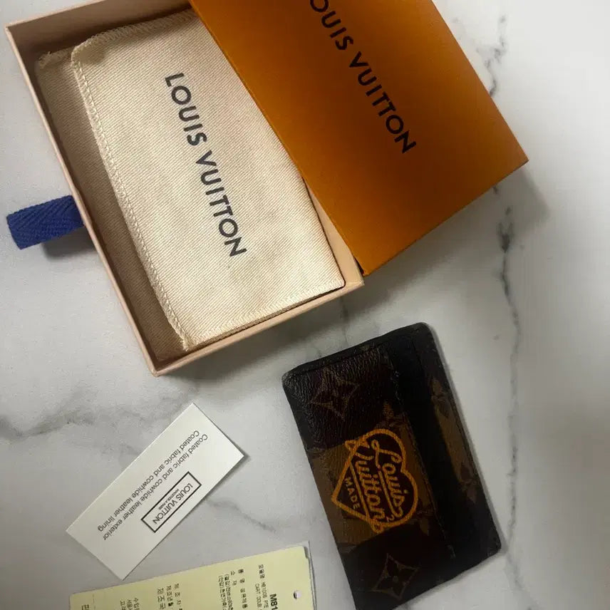 [BUNJANG] Louis Vuitton x NIGO LV Made Card Holder / 루이비통 x 니고 LV메이드 카드 지갑 휴먼메이드