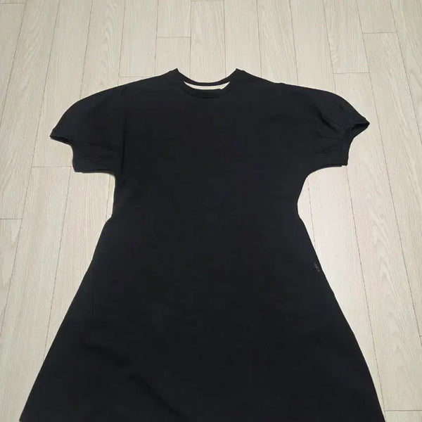 [BUNJANG] AND YOU Black Short Sleeve A-Line Dress / 앤유 블랙 반팔 A라인 원피스
