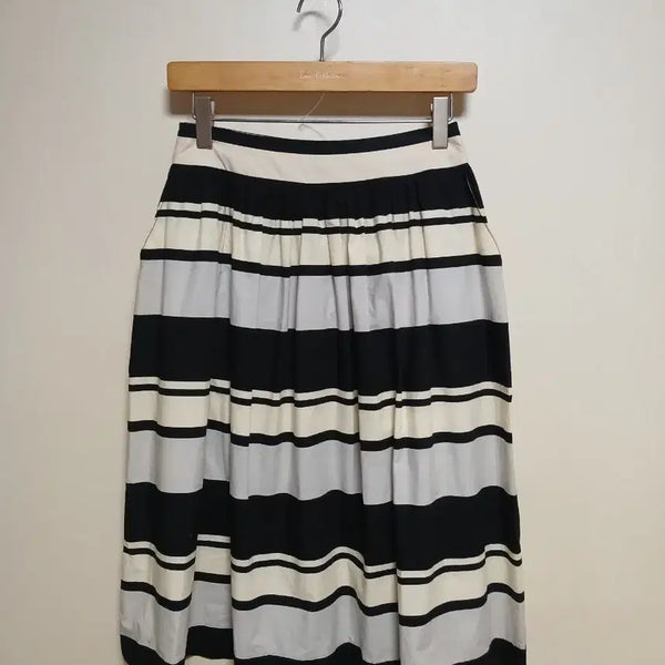 [BUNJANG] JS New York Striped Cotton Skirt / JS.NEWYORK 스커트 S