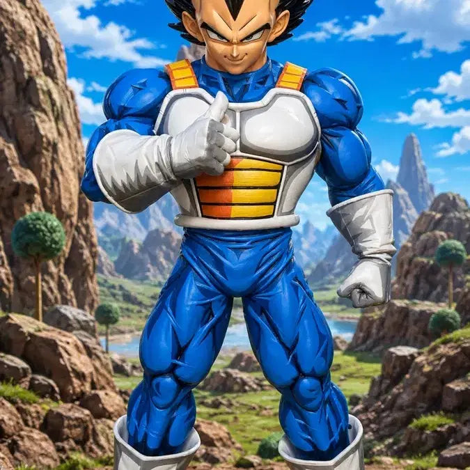 [BUNJANG] Vegeta Repainted Figure / 베지터 리페인트 피규어 (할인)