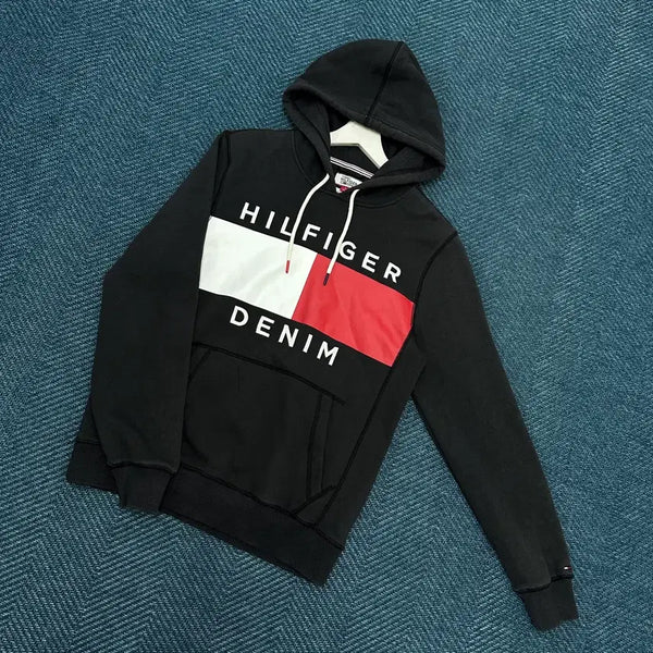 [BUNJANG] Tommy Hilfiger Hooded Sweatshirt / [M] 타미힐피거 후드티 만원샵