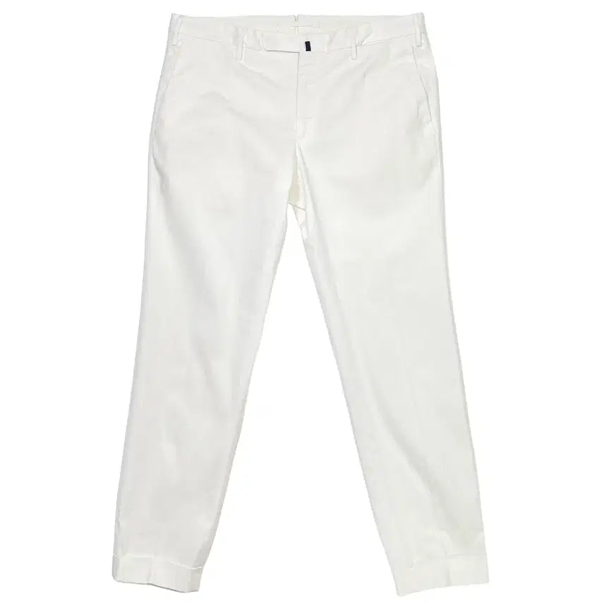 [BUNJANG] Incotex White Cotton Pants / 인코텍스 화이트 팬츠