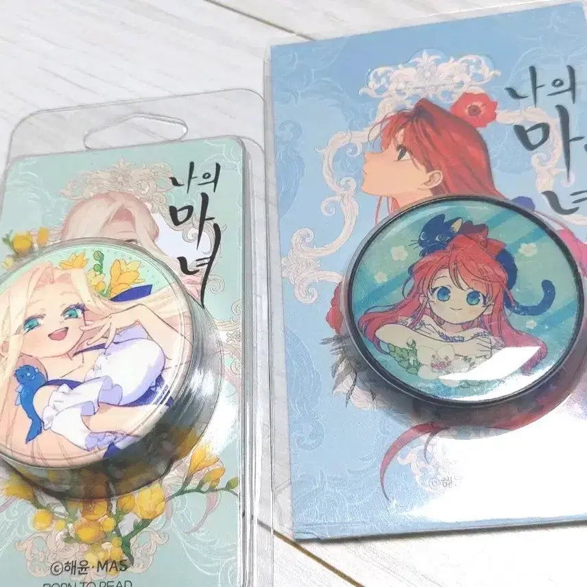 [BUNJANG] My Witch Character Smart Tok (2 Types) / (일괄)나의 마녀 캐릭터 스마트톡 (2종)