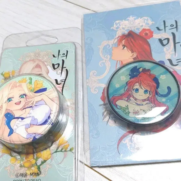 [BUNJANG] My Witch Character Smart Tok (2 Types) / (일괄)나의 마녀 캐릭터 스마트톡 (2종)