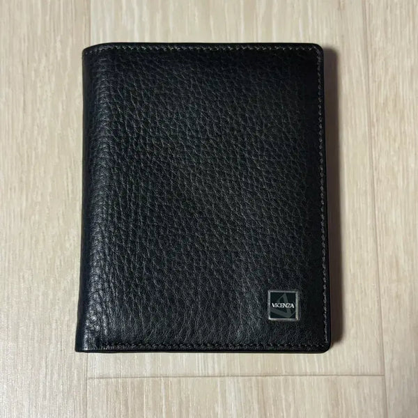 [BUNJANG] VICENZA Men's Leather Bifold Wallet Brown / VICENZA 비첸자 남성 가죽 반지갑 브라운 컬러