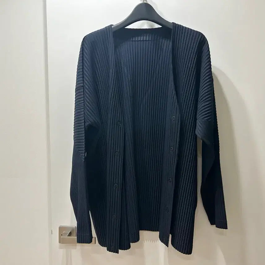 [BUNJANG] Homme Plissé Issey Miyake Navy Cardigan Size 3 / [3] 옴므플리세 가디건 네이비