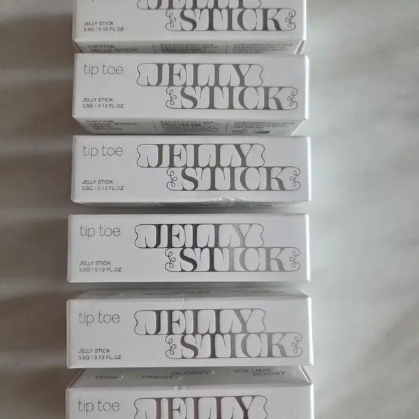 [BUNJANG] Tiptoe Jelly Stick Set (3 Types, 6 Pieces) / 팁토우 젤리스틱 3종 6개