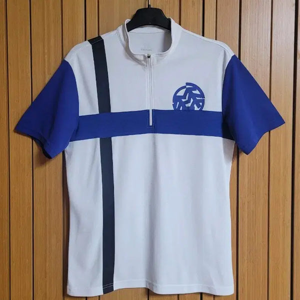 [BUNJANG] Kolon Sport Men's Half-Zip Short-Sleeve T-Shirt / 코오롱스포츠 남성 반집업 반팔티셔츠