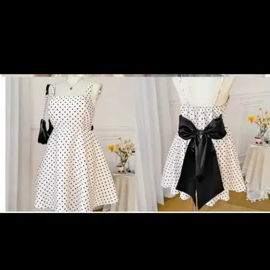 [BUNJANG] Dot One-Piece Dress / 에이블리 도트 원피스 교신가능