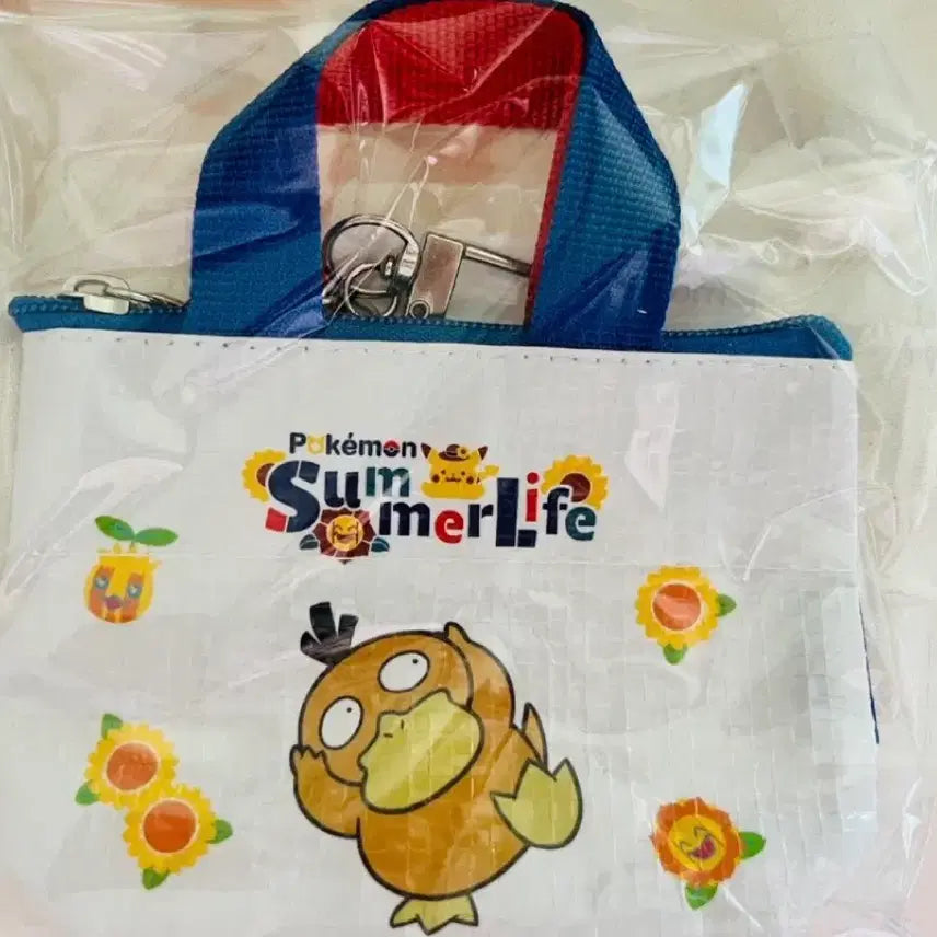[BUNJANG] Pokemon Gora-Pa-Duck Mini Bag + Sticker Pack (Olive Young Exclusive) / 할인)포켓몬 올영 특전 고라파덕 미니백+포켓몬 스티커팩