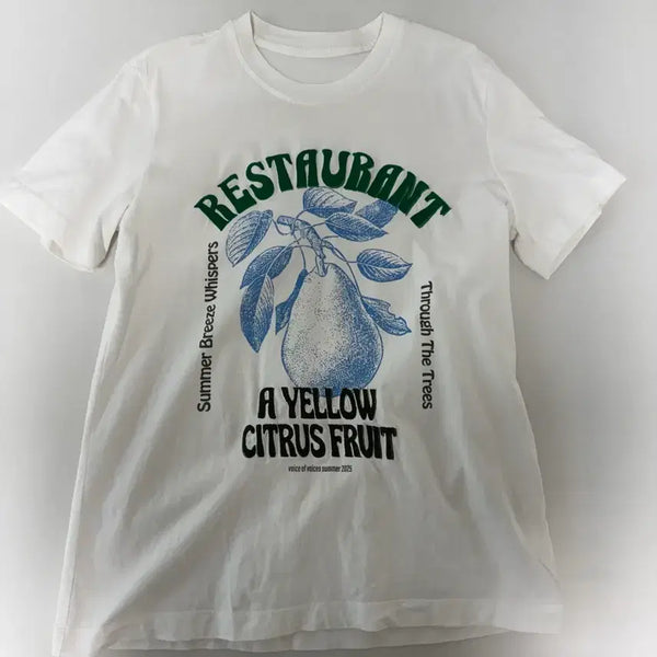 [BUNJANG] VOVB Graphic Short Sleeve T-Shirt / 보브 그래픽 반팔티