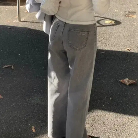[BUNJANG] NAHT Grey Denim Pants / 나흐트 그레이 데님팬츠
