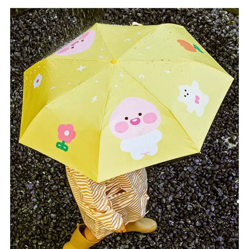 [BUNJANG] Kakao Friends 3-Section Automatic Umbrella / 카카오 3단 자동우산