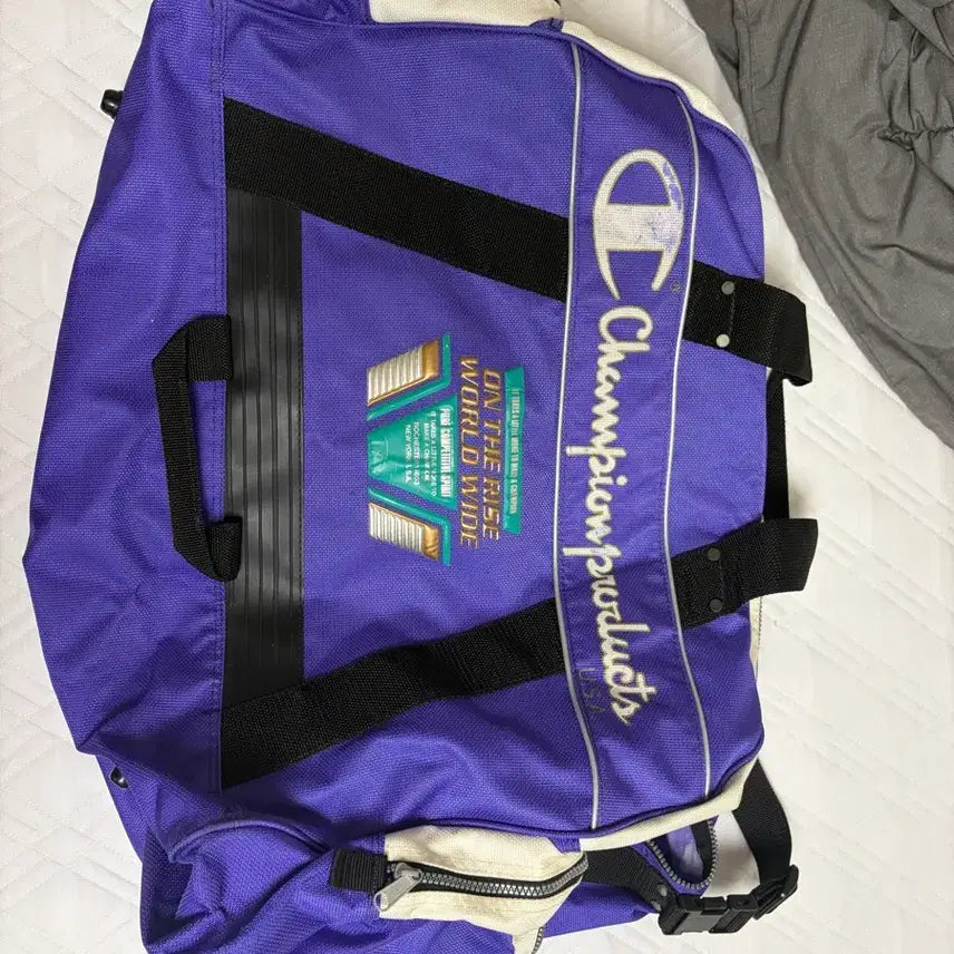 [BUNJANG] Vintage Champion Boston Bag / 빈티지 챔피온 보스턴 백