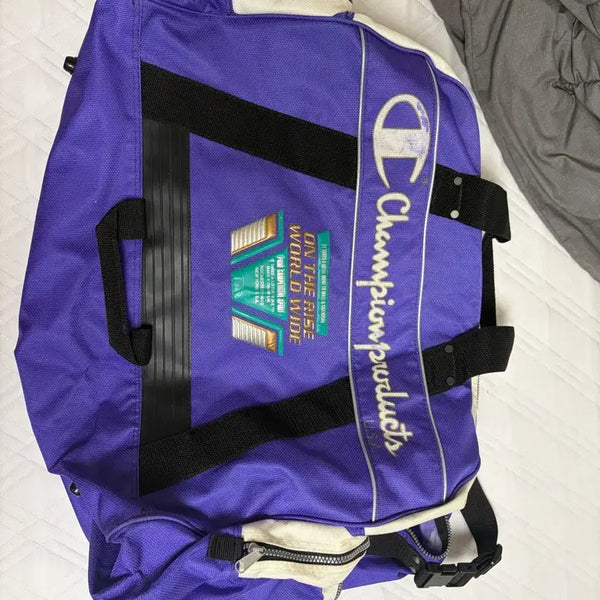 [BUNJANG] Vintage Champion Boston Bag / 빈티지 챔피온 보스턴 백