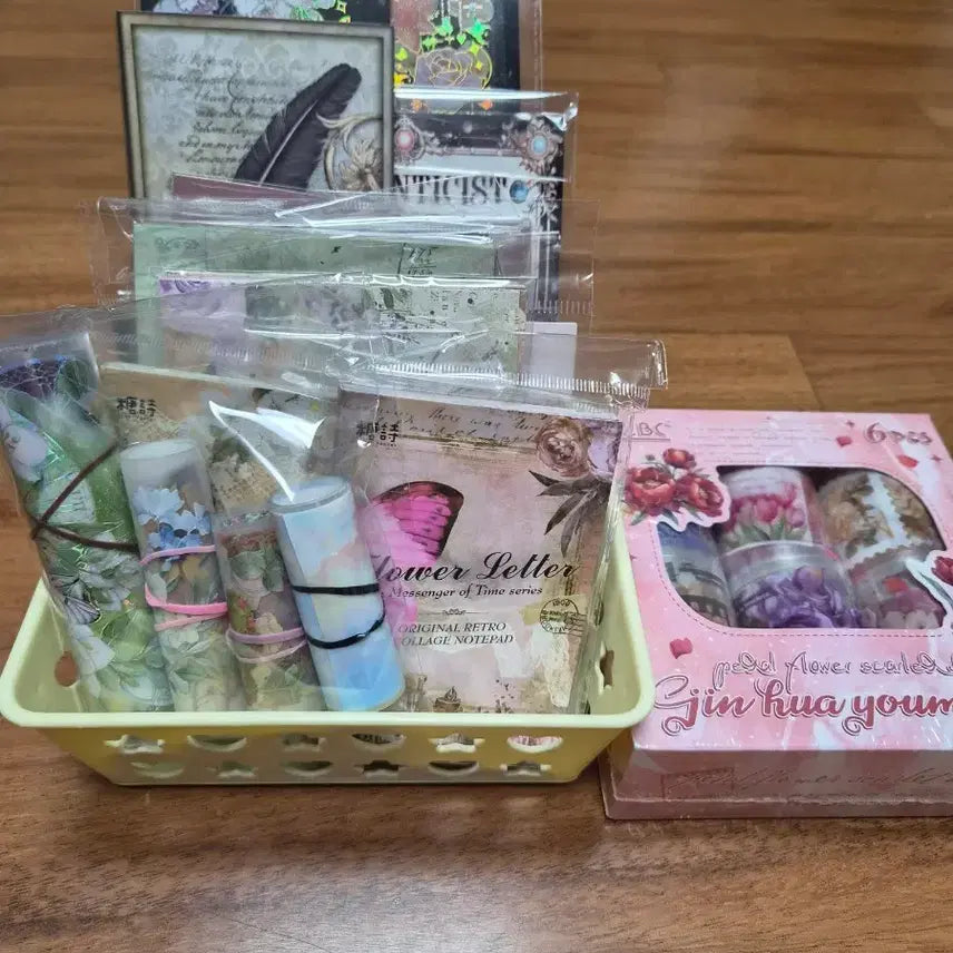 [BUNJANG] Vintage Mix Set - Scrapbooking Supplies Bundle / 다꾸 감성,빈티지 믹스 세트일괄