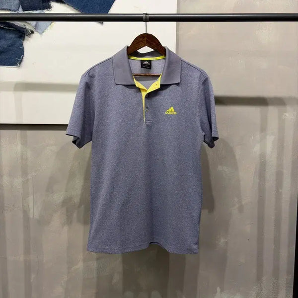 [BUNJANG] Adidas Casual Sports Colorblock Short Sleeve PK Polo T-Shirt / (100) 아디다스 캐주얼 스포츠 배색 반팔 PK 카라티