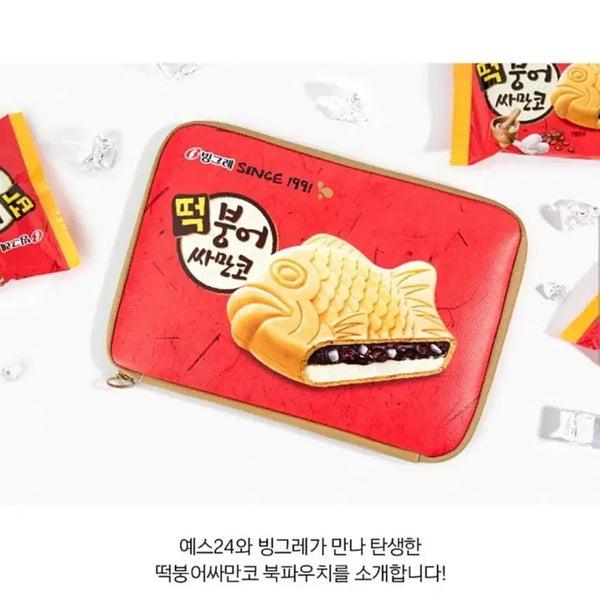 [BUNJANG] Yes24 Book Pouch "Tteokbungeossamanko" / yes24 떡붕어싸만코 책파우치
