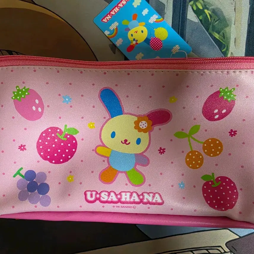 [BUNJANG] Sanrio Usahana Bunny Pouch / (정품)산리오 우사하나 버니티 파우치