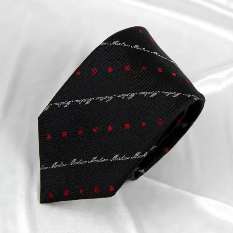 [BUNJANG] Moschino 8cm New Unused Men's Luxury Tie / 모스키노 8cm 미사용 신형 남자 명품 넥타이