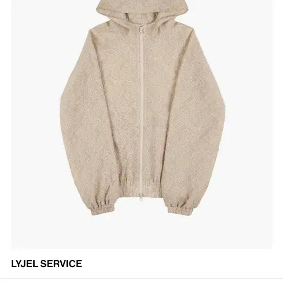 [BUNJANG] Lyjel Service Hooded Zip-Up Size 1 / Lyjel service 리젤서비스 하이브 후디드 집업 1사이즈