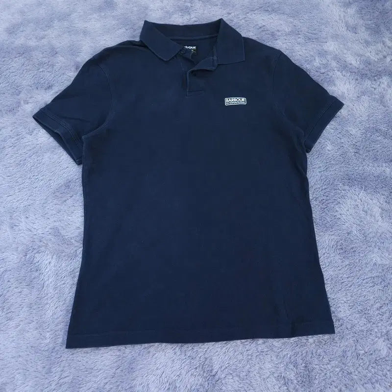 [BUNJANG] L [Brand] Short Sleeve Polo T-Shirt / L 바버 반팔 카라티 | 0519A11