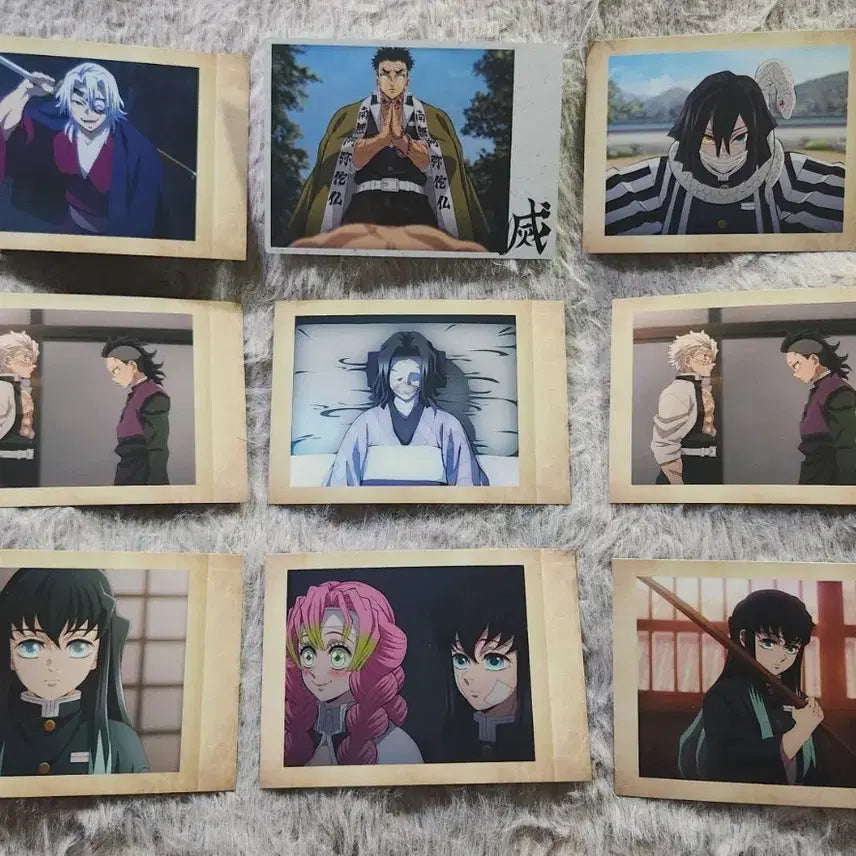 [BUNJANG] Demon Slayer: Kimetsu no Yaiba Character Pascha Card Set / 귀멸의 칼날 파샤 (주 세트)