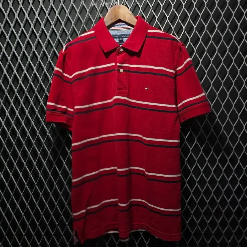 [BUNJANG] Tommy Hilfiger Short Sleeve Polo Shirt (M) / 타미힐피거 반팔 카라티 M