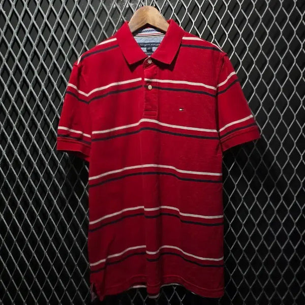 [BUNJANG] Tommy Hilfiger Short Sleeve Polo Shirt (M) / 타미힐피거 반팔 카라티 M