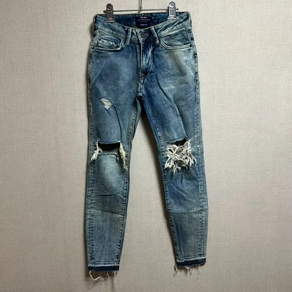 [BUNJANG] Bershka Vintage Wash Skinny Fit Jeans / 버슈커 빈티지 워싱 청바지(36)