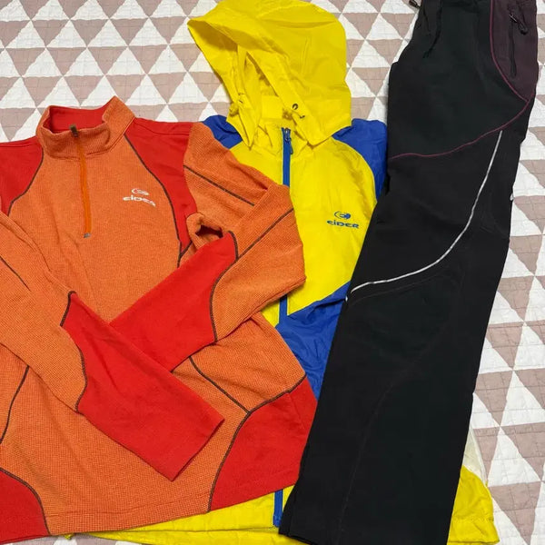 [BUNJANG] Eider Hiking Set Top Pants Windbreaker S / 아이더 등산복 상의/바지/바람막이 세트S