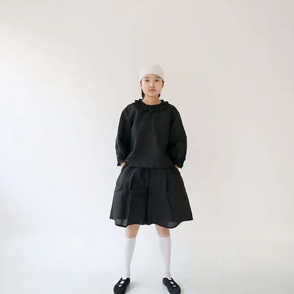 [BUNJANG] Sunsoo Ondo Linen Rose Blouse / 새상품/  순수온도 린넨  로즈 블라우스