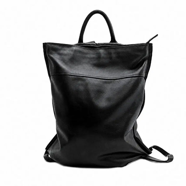 [BUNJANG] Ear PAPILLONNER Pattan Leather Backpack / Ear PAPILLONNER 펫탄 백팩 꼼데 요지 이세이미야케 스타일