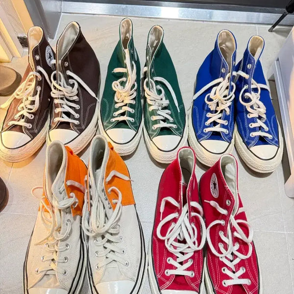 [BUNJANG] Converse Chuck 70 High Top Sneakers / 컨버스 척 70 하이 - 에나멜레드,펑첸왕,클로버,러쉬블루,다크루트