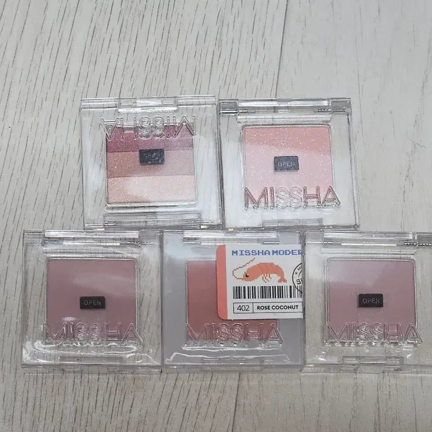 [BUNJANG] Missha Modern Shadow Quad / (미개봉)미샤 섀도우