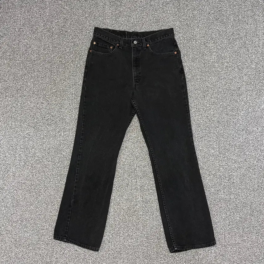 [BUNJANG] 00s Vintage Levi's 517 Black Bootcut Jeans / 00s 빈티지 리바이스 517 블랙 허리41cm