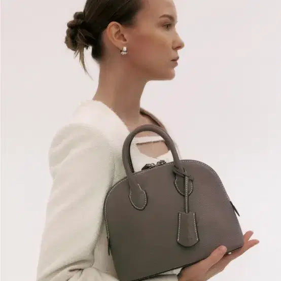 [BUNJANG] Borbey Pebble Bag Etoupe Small / 보르베 페블백 에토프 스몰