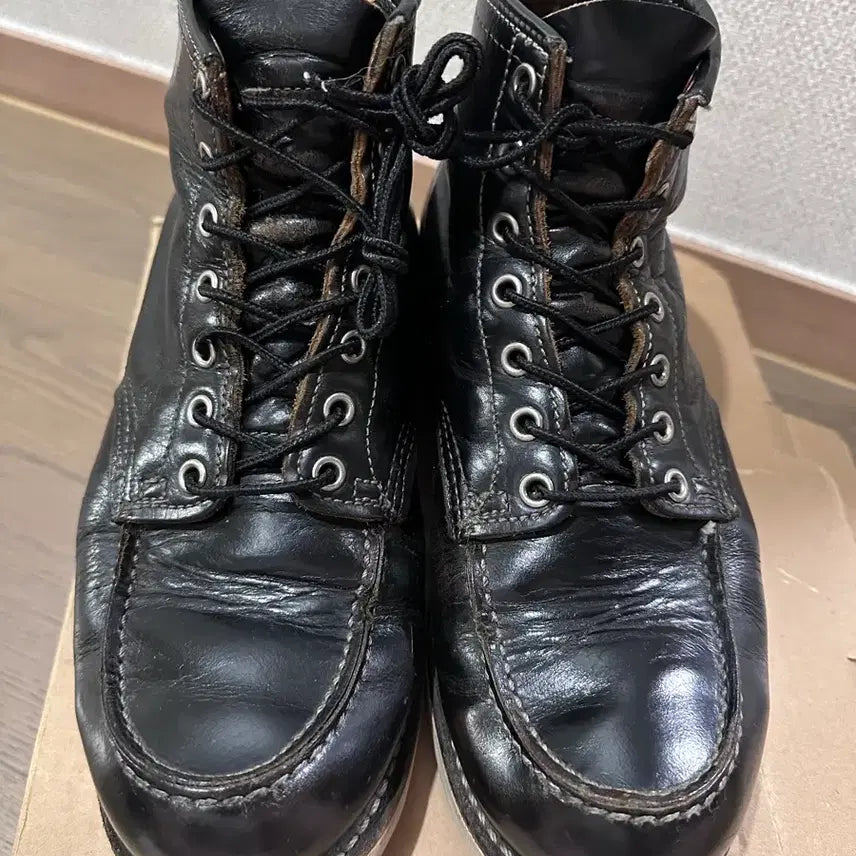 [BUNJANG] Red Wing 9874 Black Klondike Boots / 레드윙 9874 블랙크론다이크 9E