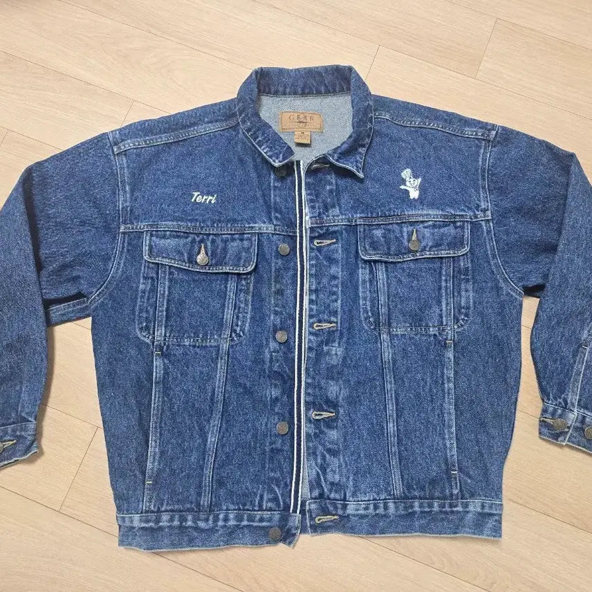 [BUNJANG] Pillsbury Doughboy Team Joplin Denim Jacket / 도우보이 Pillsbury Team Joplin 데님자켓 S