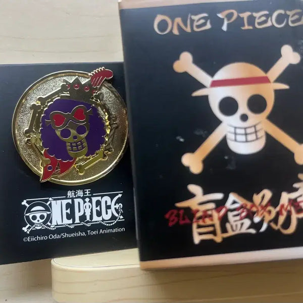 [BUNJANG] One Piece Brook Pin Badge / 원피스 핀뱃지