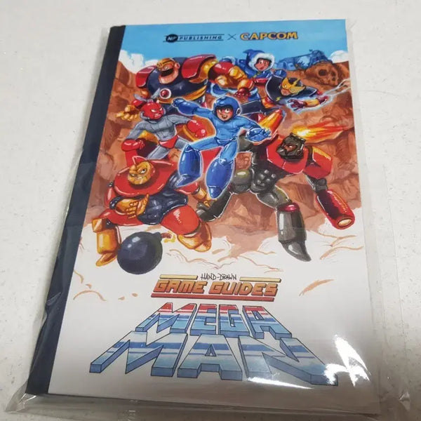 [BUNJANG] Mega Man Hand-Drawn Guidebook / Hand drawn 메가맨 가이드북