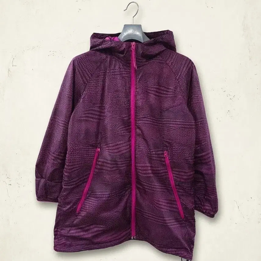 [BUNJANG] Nike Women's Hooded Windbreaker Jacket - Size L / 나이키 여성 후드 바람막이 L