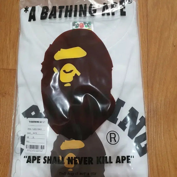 [BUNJANG] A Bathing Ape White T-Shirt XL / A Bathing Ape 베이프 반팔 티셔츠 XL 화이트