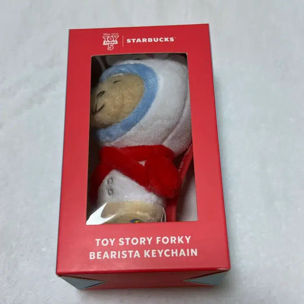 [BUNJANG] Toy Story Forky Bearista Keychain (Sealed) / 토이스토리 베어리스타 포키 키링
