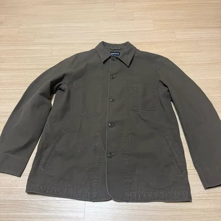 [BUNJANG] Uniqlo Vintage Cotton Work Jacket / XL) 올드 유니클로 빈티지 구제 코튼 워크 자켓 구형
