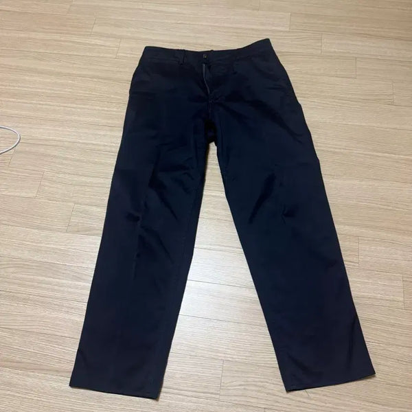 [BUNJANG] Nanamica Wide Chino Pants Navy Size 32 / 32) 나나미카 와이드 치노 네이비