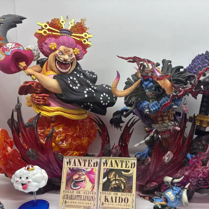 [BUNJANG] One Piece G5 Big Mom & Kaido Resin Figure / 원피스 G5 빅맘&카이도우 레진 피규어