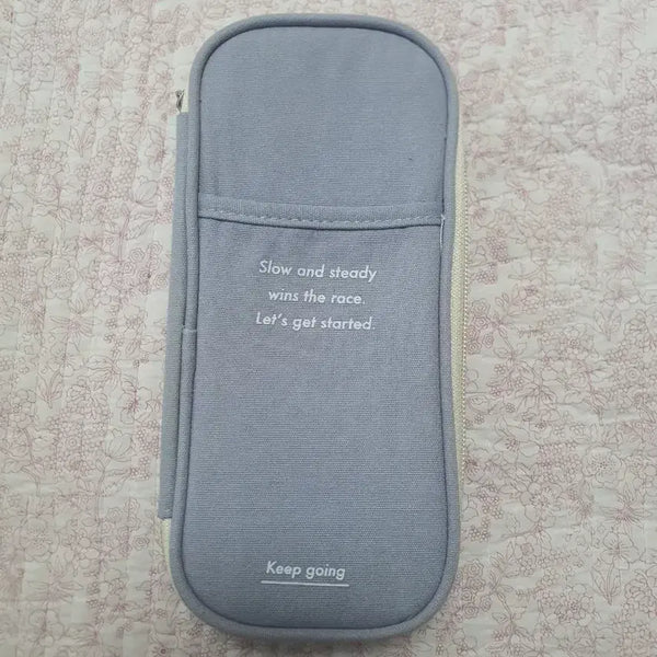 [BUNJANG] Slow and Steady Pastel Pen Case / 파스텔톤 필통 (Slow and steady)